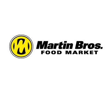 Martin Bros. Food Market logo horizontal color