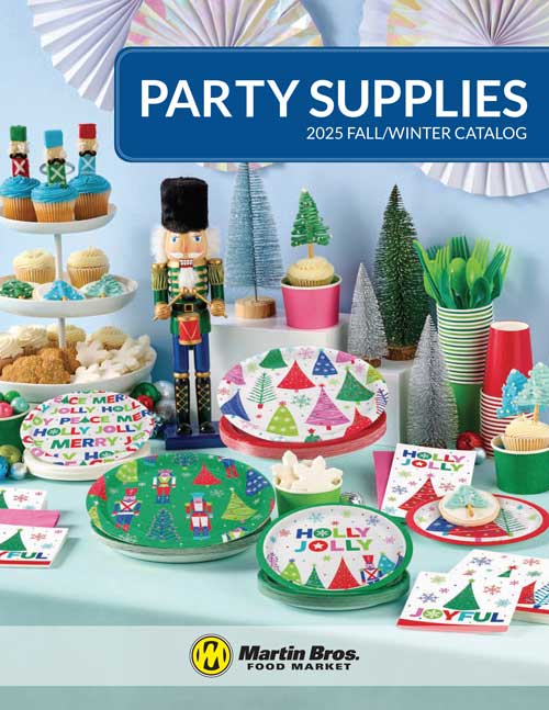 Martin Bros. Party Supplies Catalog