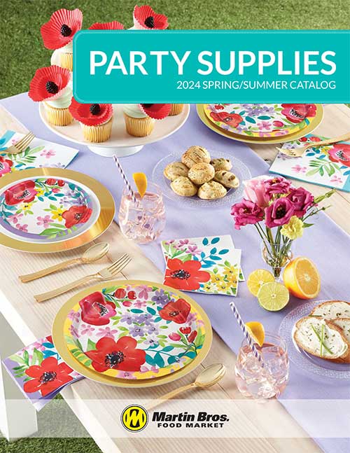 Martin Bros. Party Supplies Catalog