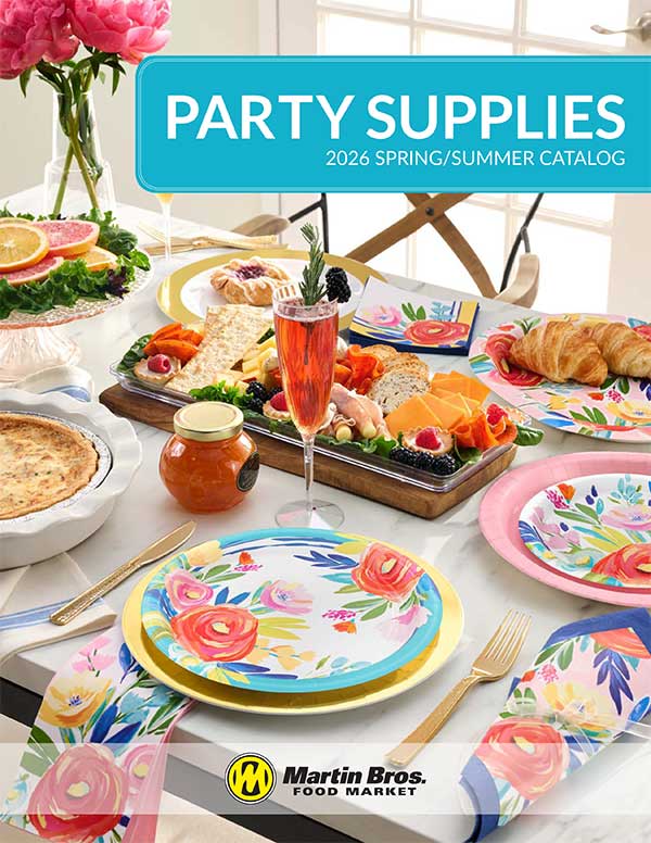 Martin Bros. Party Supplies Catalog